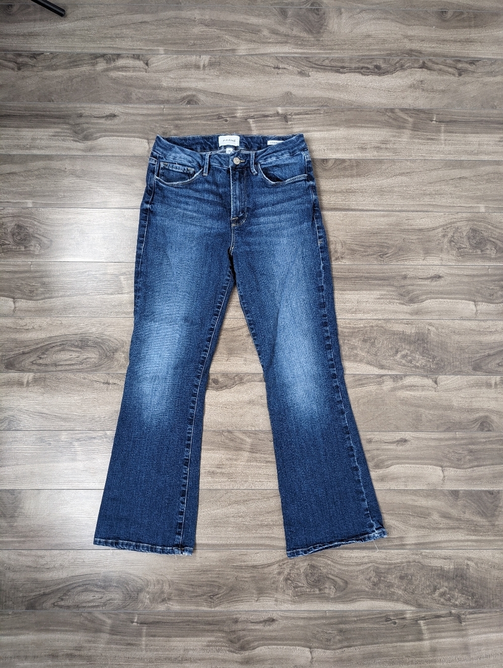 Frame Jeans Le Crop Mini Boot Size 28